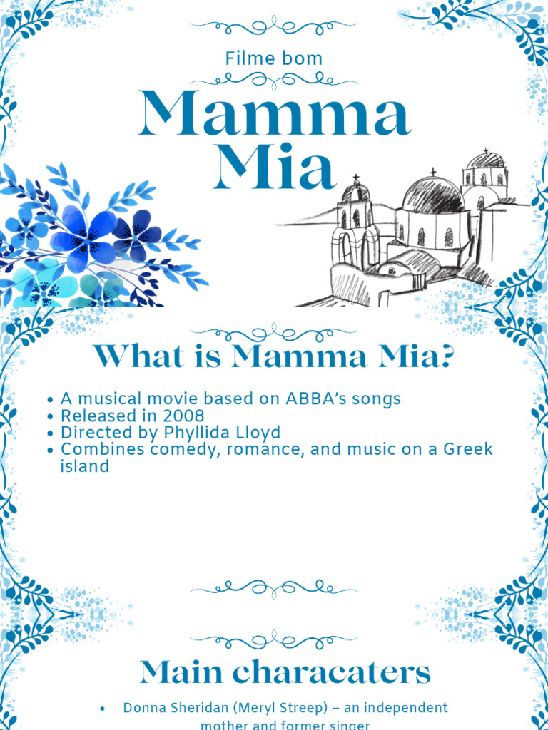 Mamma Mia PDF | PDF