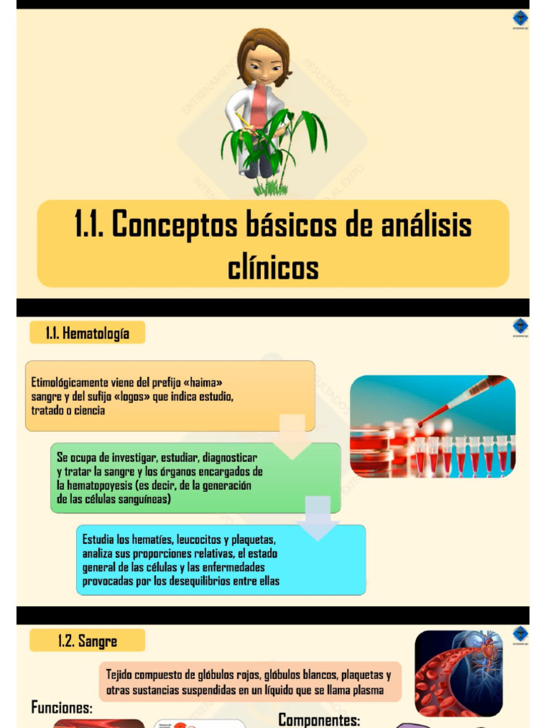 Clase 1 Analisis Clinicos | PDF