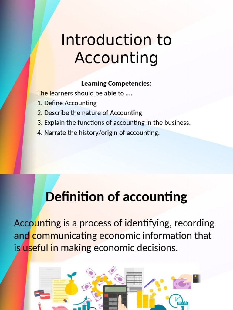 Introduction to Accounting Basics | PDF | Bookkeeping | Information