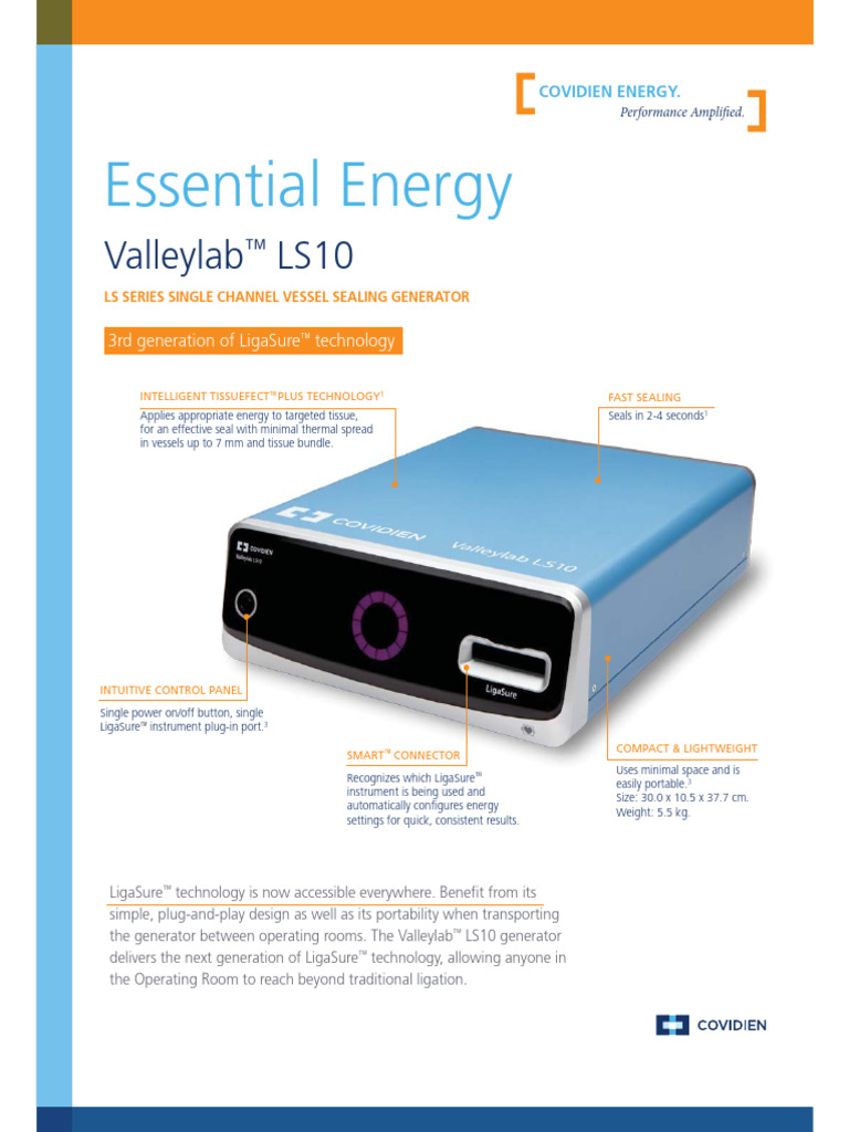 Generador Valleylab LS10 240304 051108 | PDF