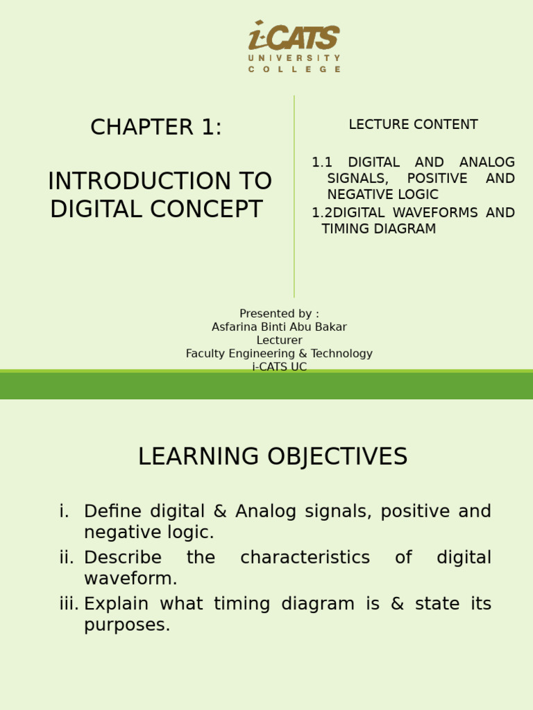 Digital vs. Analog Signals Explained | PDF | Digital Signal | Electronics