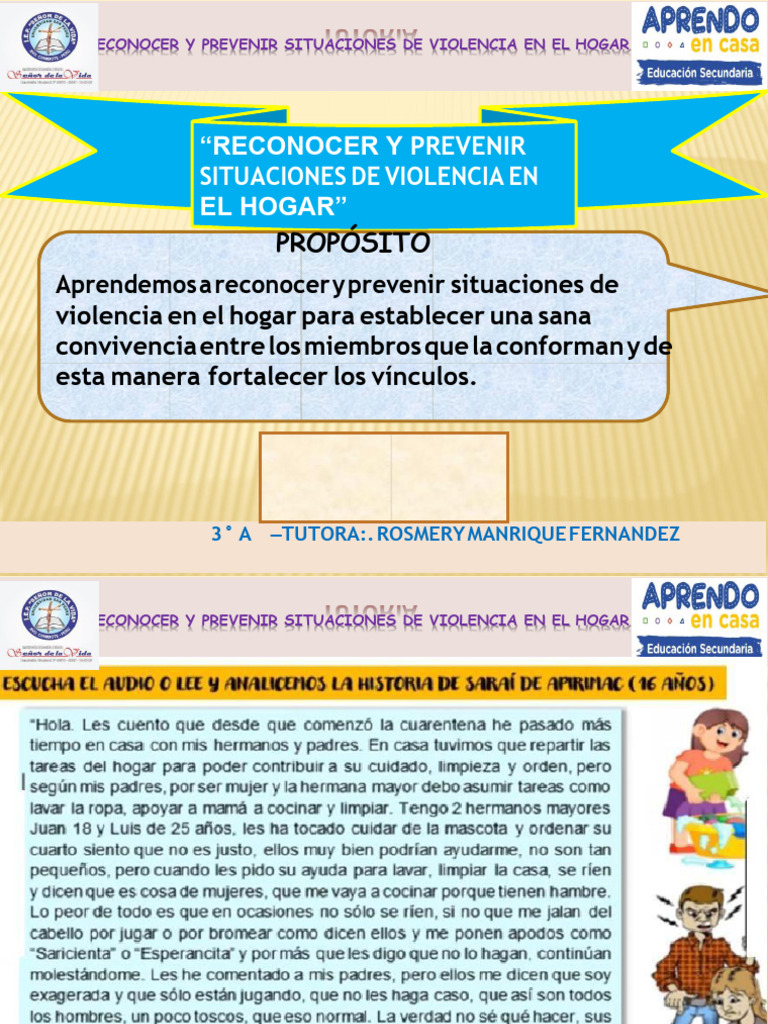 16-12-20 - Reconocer y Prevenir Situaciones de Violencia en El Hogar ...