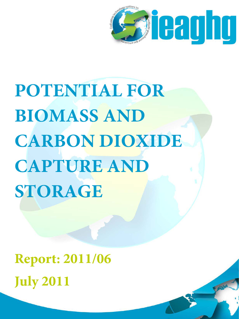 Potential For Biomass and Carbon Dioxide Capture and Storage | PDF ...