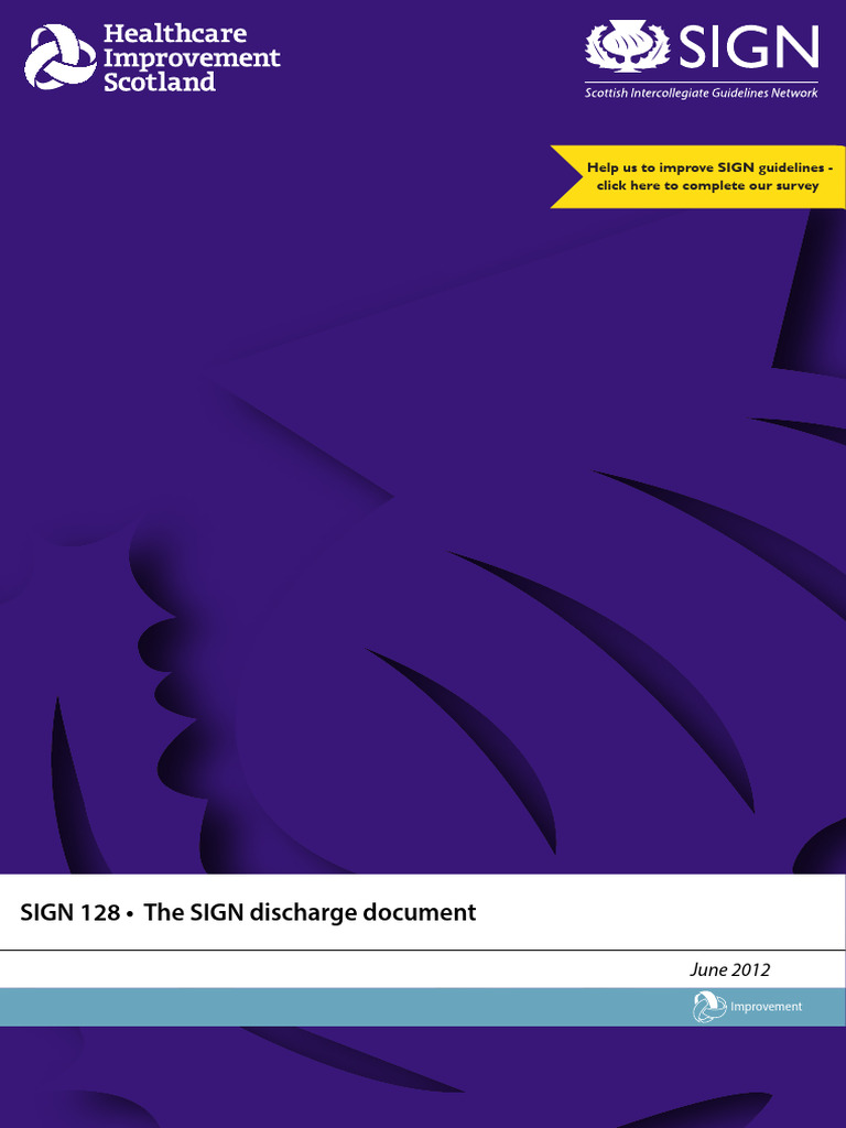 Sign128 Discharge Guidelines | PDF | Medical Prescription ...