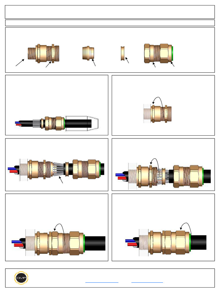 CMP E1FU Installation Fitting Instructions FI238 Issue 3 0607 | PDF ...