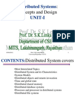 Distributed Systems Unit-I:: Concepts and Design
