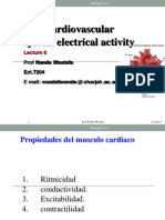 Physiology 1 - Lecture 6 Cardiovascular Electrical Activity
