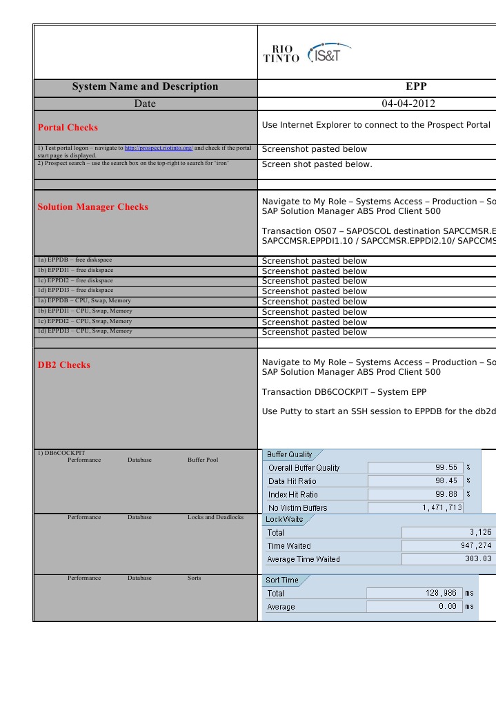 EPP System Health Check Report | PDF | Information Retrieval | Databases