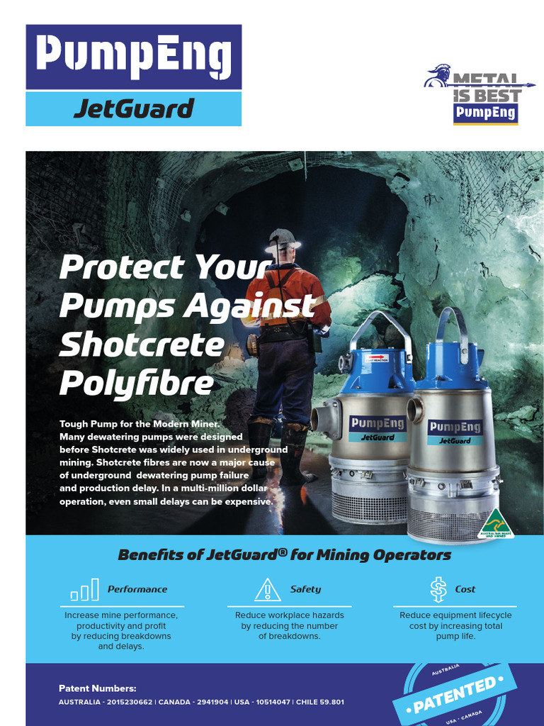 JetGuard®: Advanced Pump Solutions | PDF | Pump | Mining