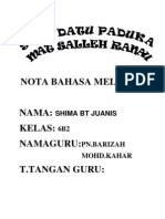 Download Nota Bahasa Melayu 1 by Dewi Wanseri SN88232698 doc pdf