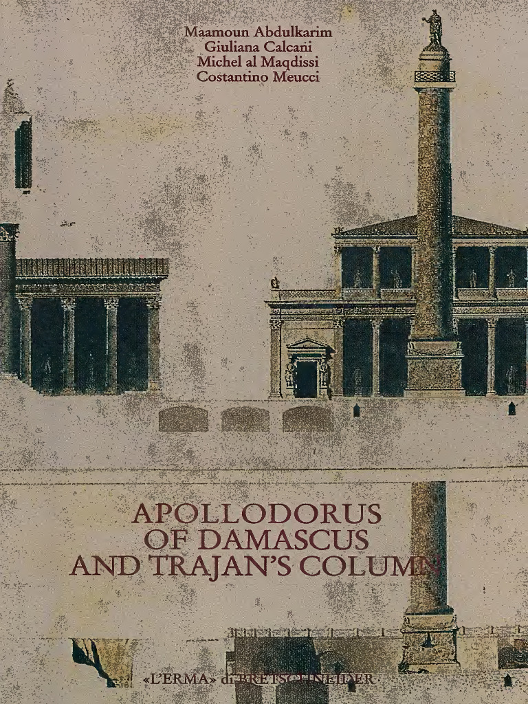 Apollodorus of Damascus: Architecture Insights | PDF