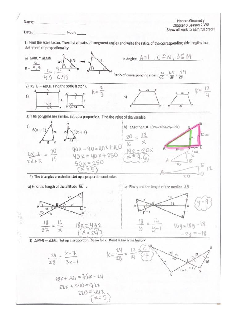 Honors Geometry | PDF