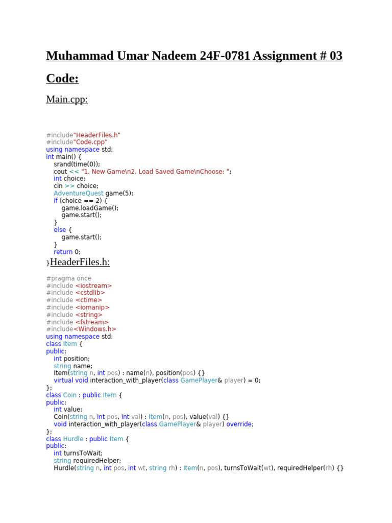 Adventure Quest Game Code Overview | PDF | Color | Image Processing