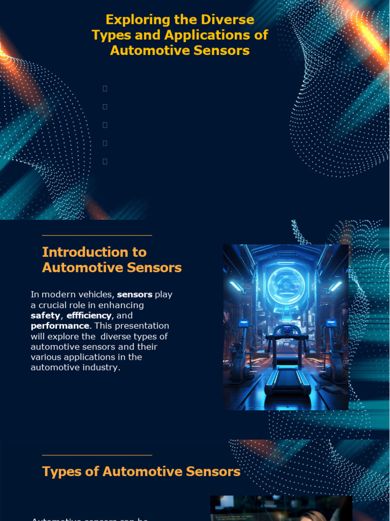Types and Uses of Automotive Sensors | PDF | Vehicles | Vehicle Technology