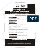 Download Jurnal Manajemen Pelayanan Kesehatan by rinieee SN88234528 doc pdf