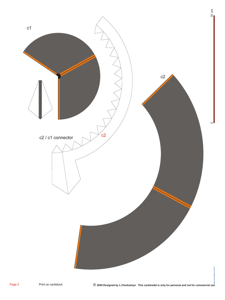 Cardmodel Assembly Instructions | PDF | Complement System