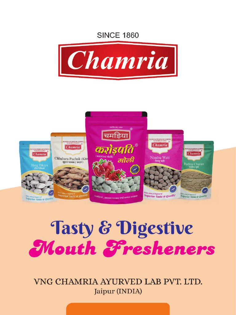 Chamriya Products 1 | PDF