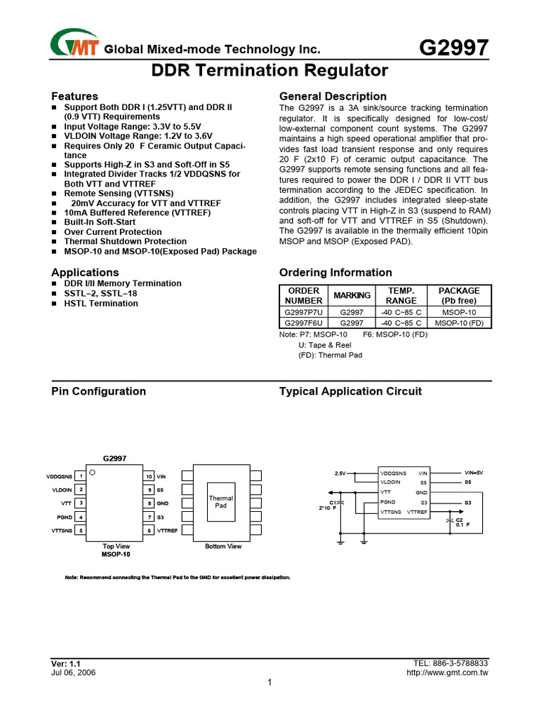 GMT G2997 | PDF | Electromagnetism | Computer Engineering