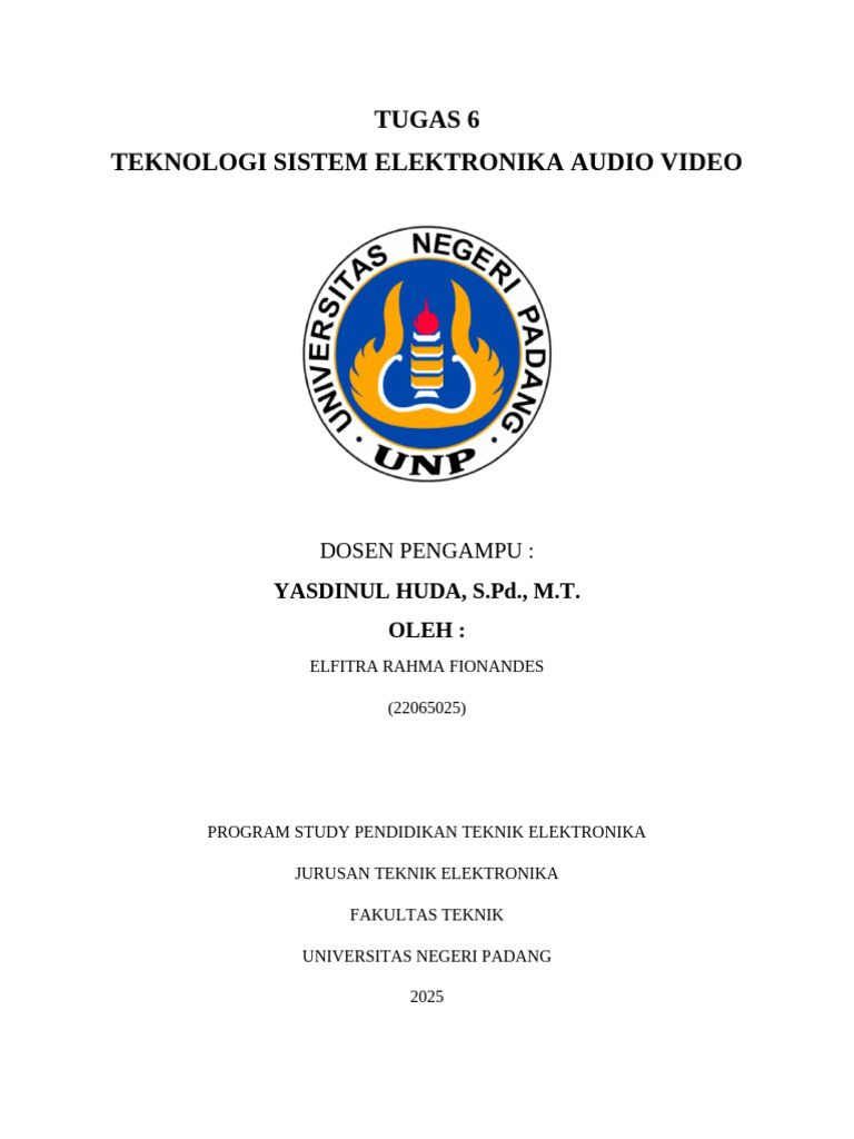 TGS 6_22065025_ELFITRA.R.F | PDF