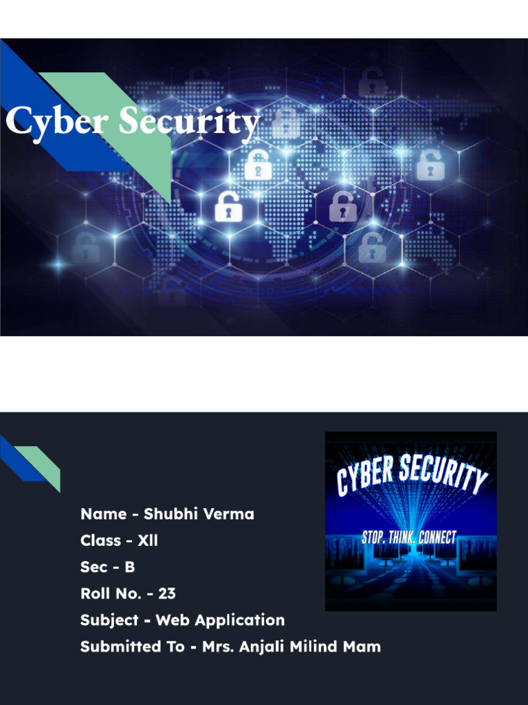cyber security presentation | PDF