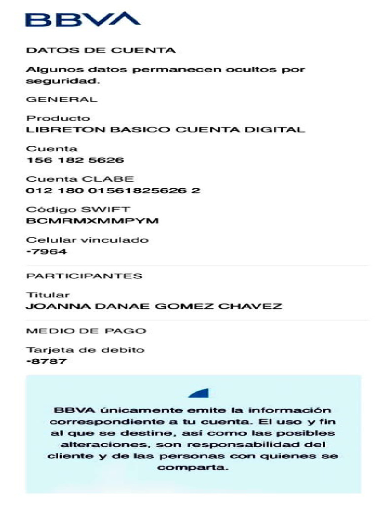 Cuenta Clabe | PDF