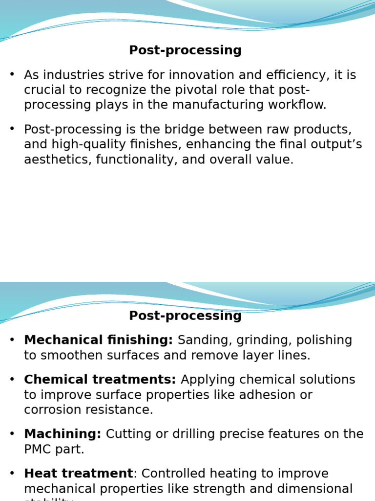 Post - Processing For Composite Materials Technology | PDF | Composite ...