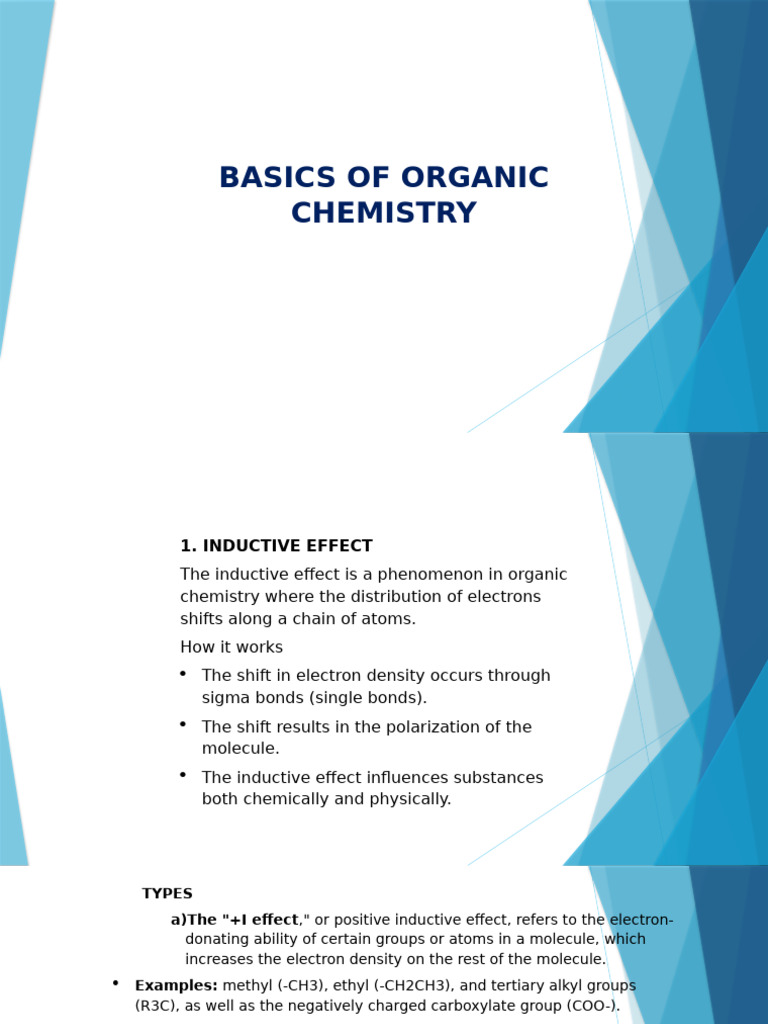 Organic Chemistry Fundamentals Explained | PDF | Chemical Bond ...