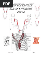 Shoulder Neck StrainSyndrome