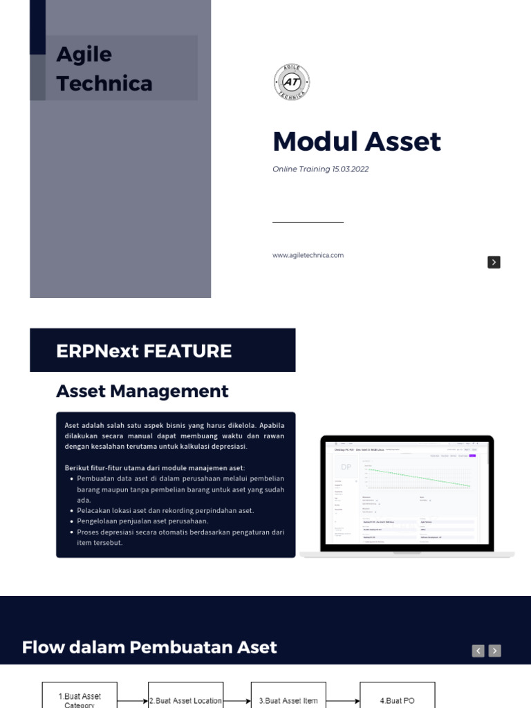 Fitur ERP untuk Manajemen Aset | PDF