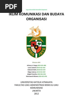 Download Iklim Komunikasi Dan Budaya Organisasi by Carla Listiarini SN88243169 doc pdf