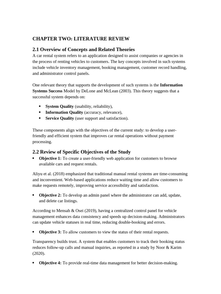 Chapter Two Literature Review | PDF | Usability | Computing