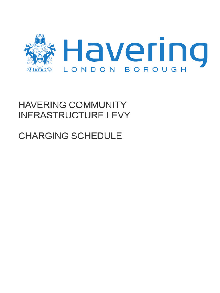 Havering Community Infrastructure Levy Rates | PDF