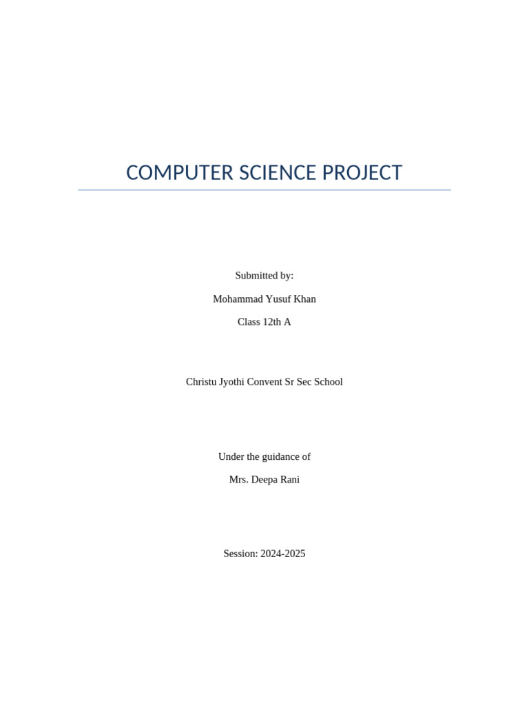 Java Programming Projects for Class 12 | PDF | String (Computer Science ...