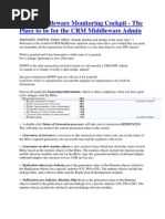 CRM Middleware Monitoring Cockpit