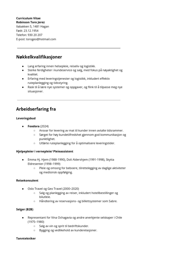 Resume PDF | PDF