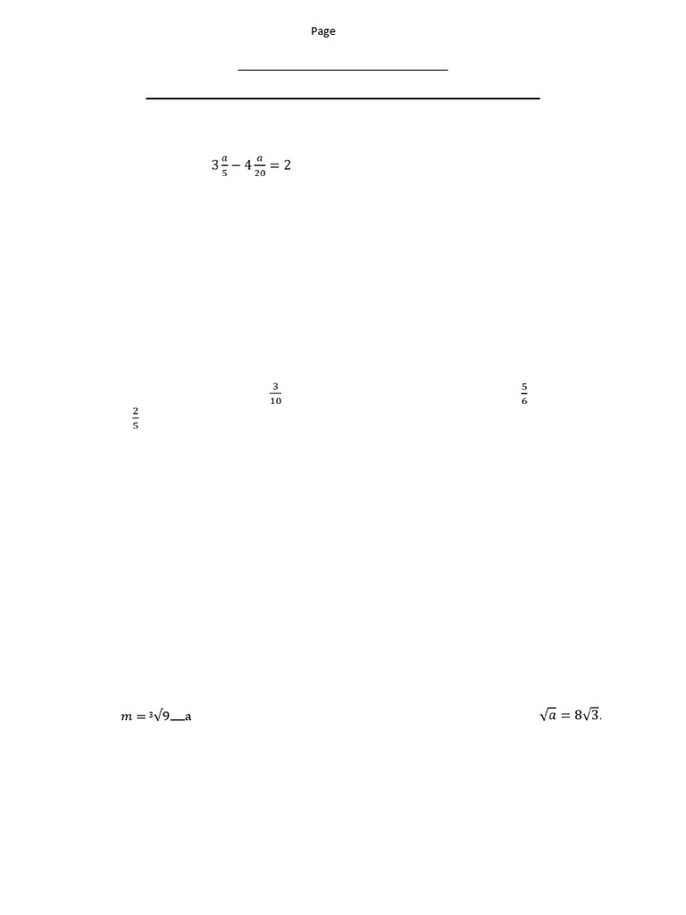 Form 3 Orange Mathematics Holiday Assignment | PDF | Mathematics