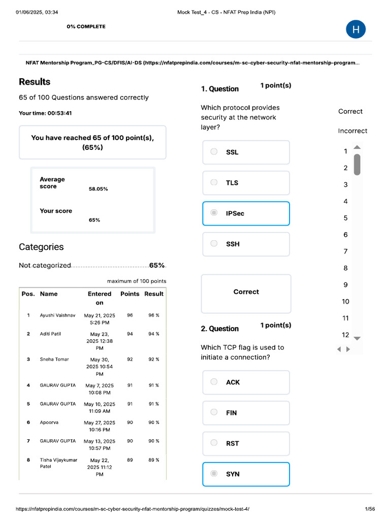 Test 4 | PDF