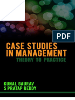 Case Studies in Management: Theory To Practice