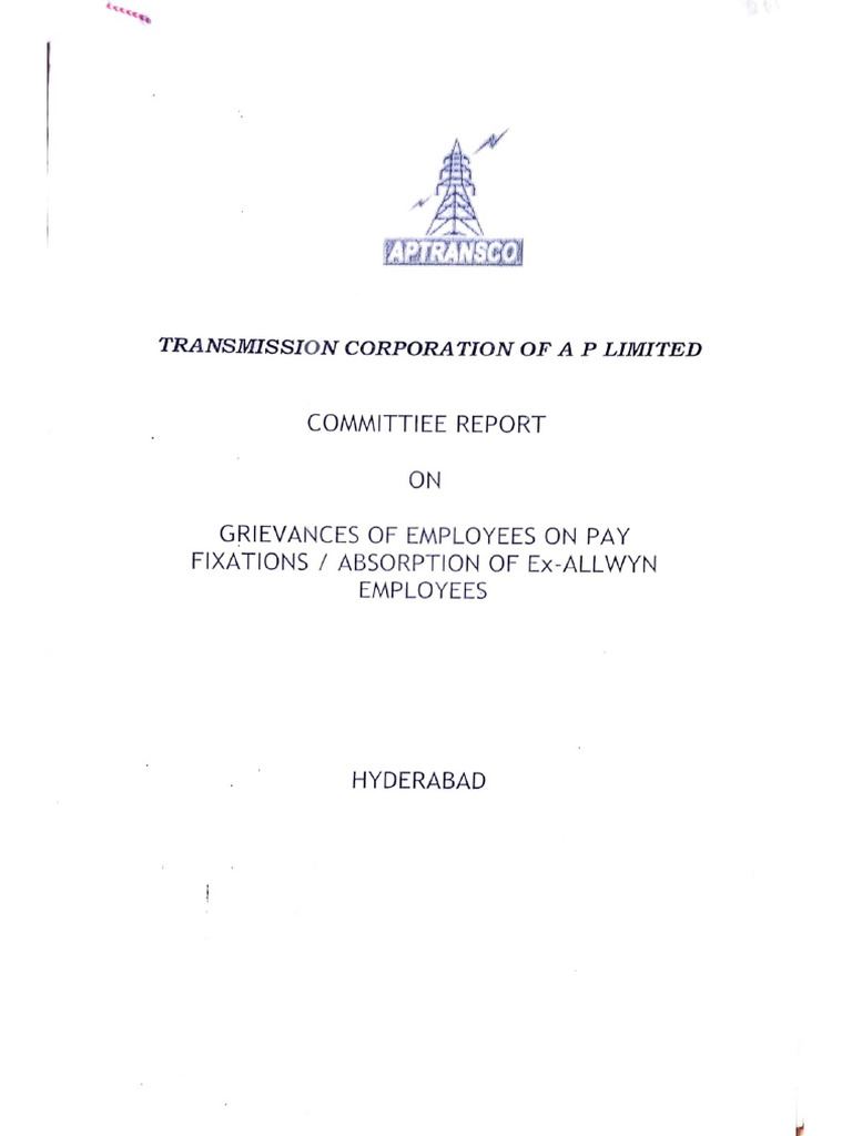 Committee Report | PDF