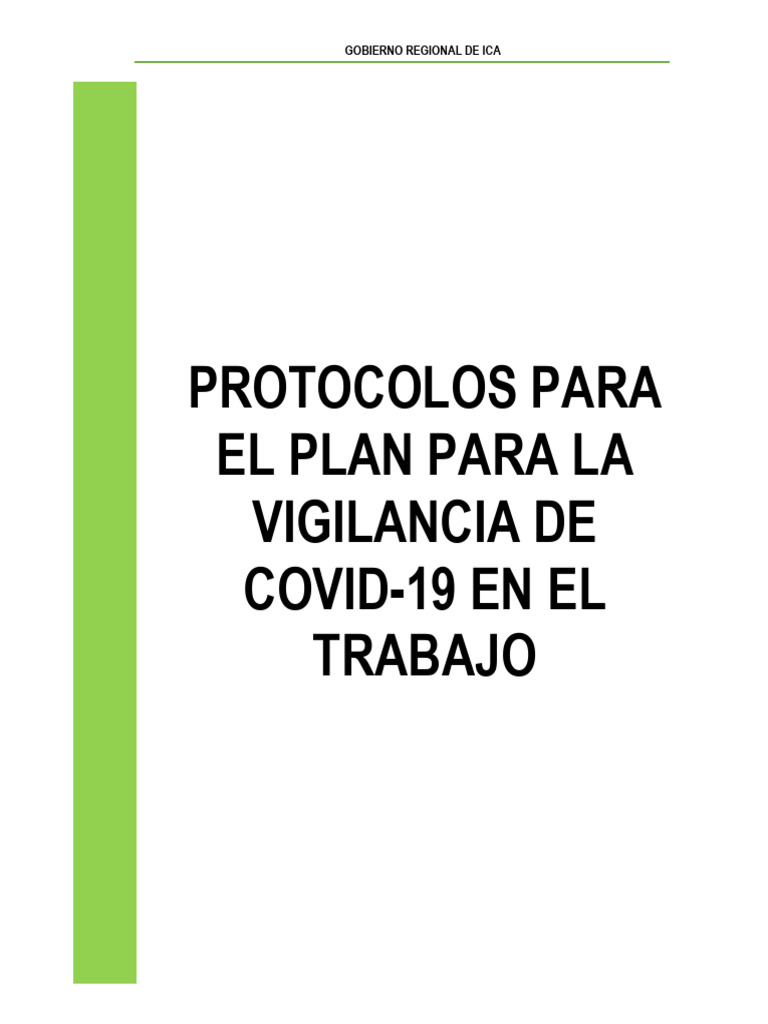 B. Plan Covid | PDF | Lavado de manos | Seguridad y salud ocupacional