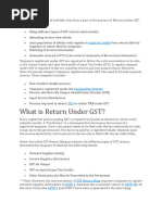 GST101A Return Form Instructions | PDF | Value Added Tax | Taxes