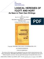 Theological Heresies of Westcott & Hort
