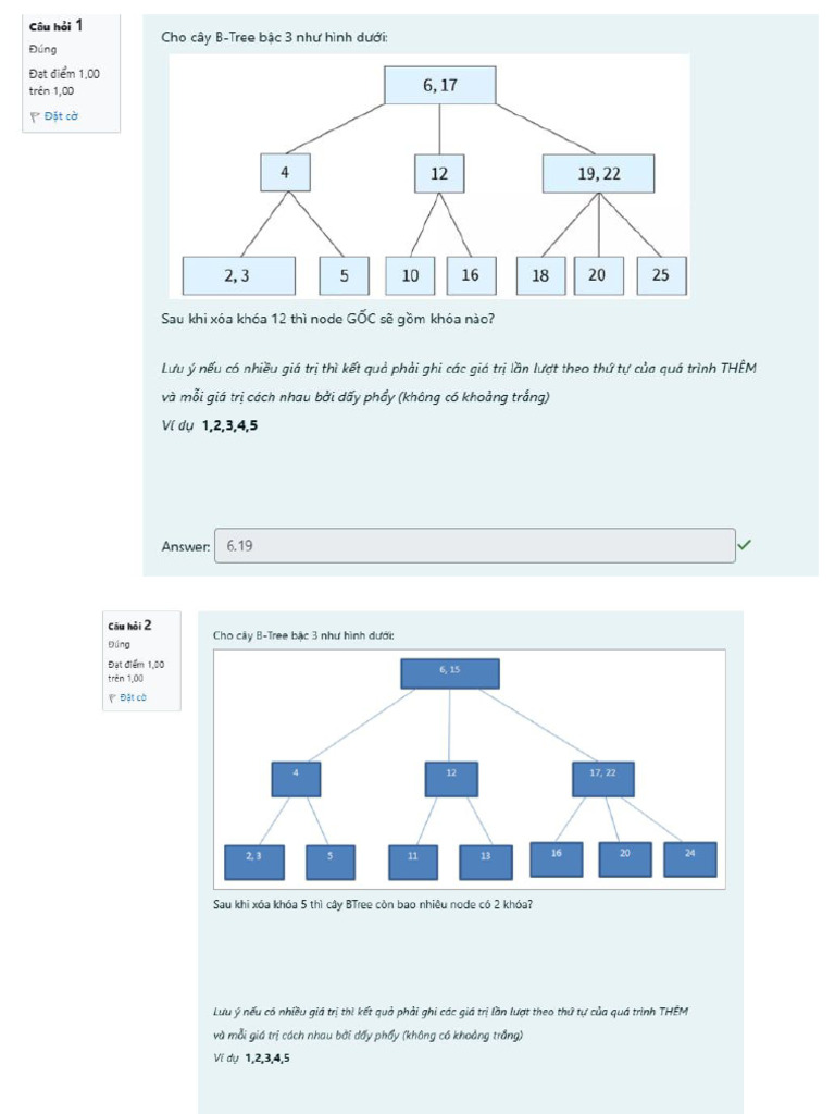 B Tree | PDF
