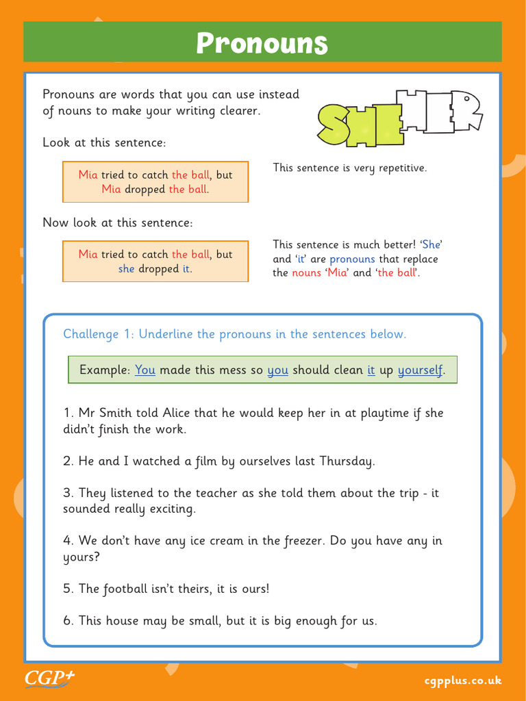 Understanding and Using Pronouns | PDF | Pronoun | Linguistic Typology