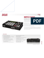 Mpc1000 2008 Akai Product Overview