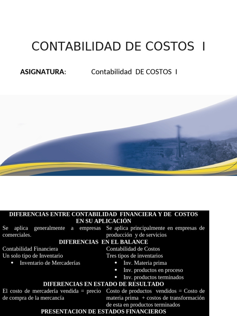 Contabilidad de Costos | PDF | Costo | Contabilidad