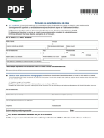 Formulaire WES pour relevé de notes | PDF