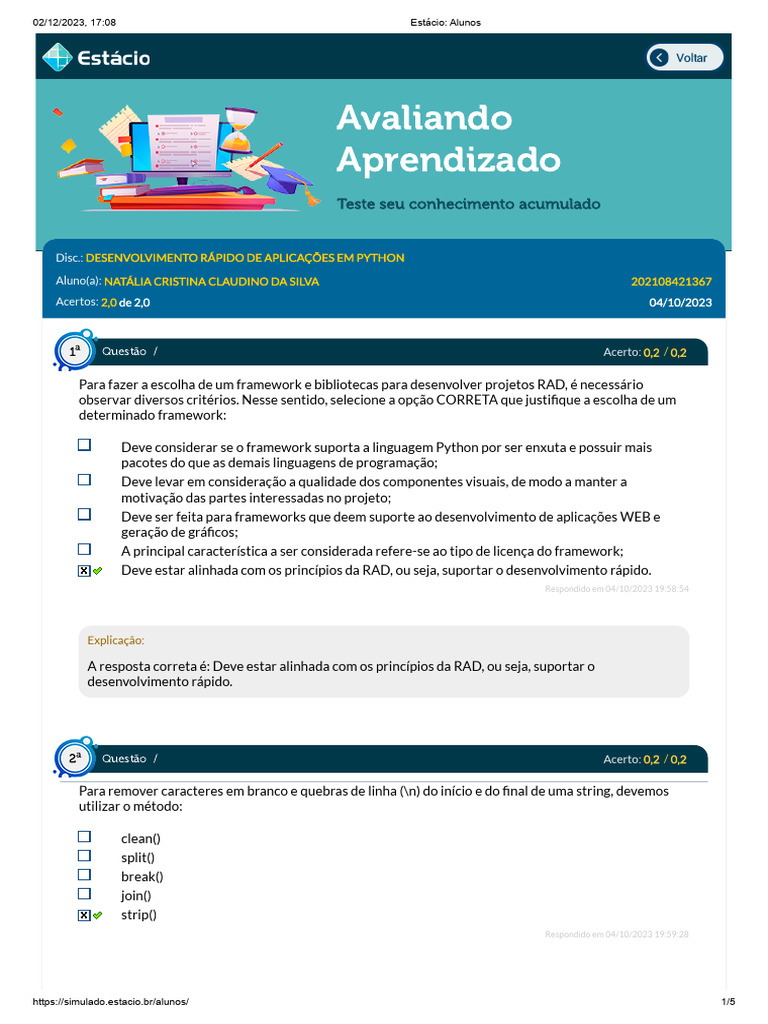Desenvolvimento Rápido de Aplicações em Python | PDF | Python ...