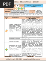3er Grado Marzo - 07 El Jardín Del Sol (2024-2025) | PDF | Luna | Tierra
