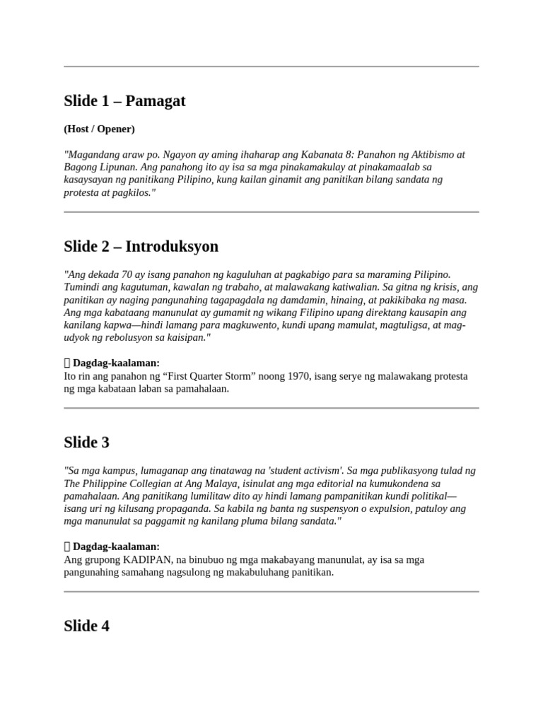 Script | PDF